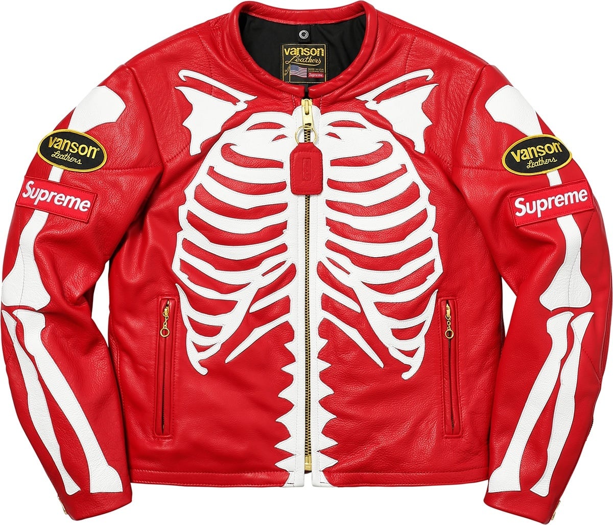 Supreme®/Vanson® Leather Bones Jacket view 20